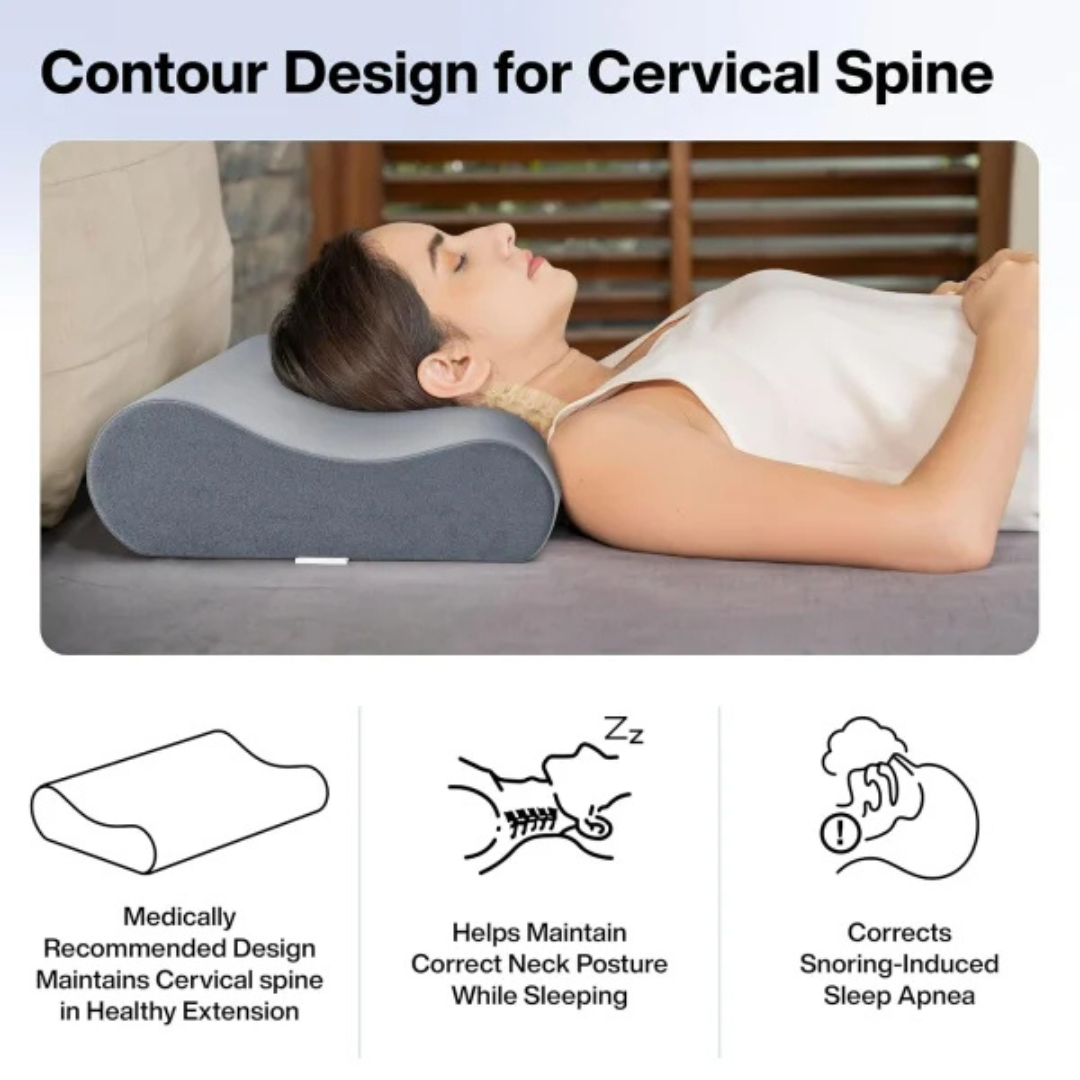 Cervical Pillow and Comfort Adjustable 1 Head Support